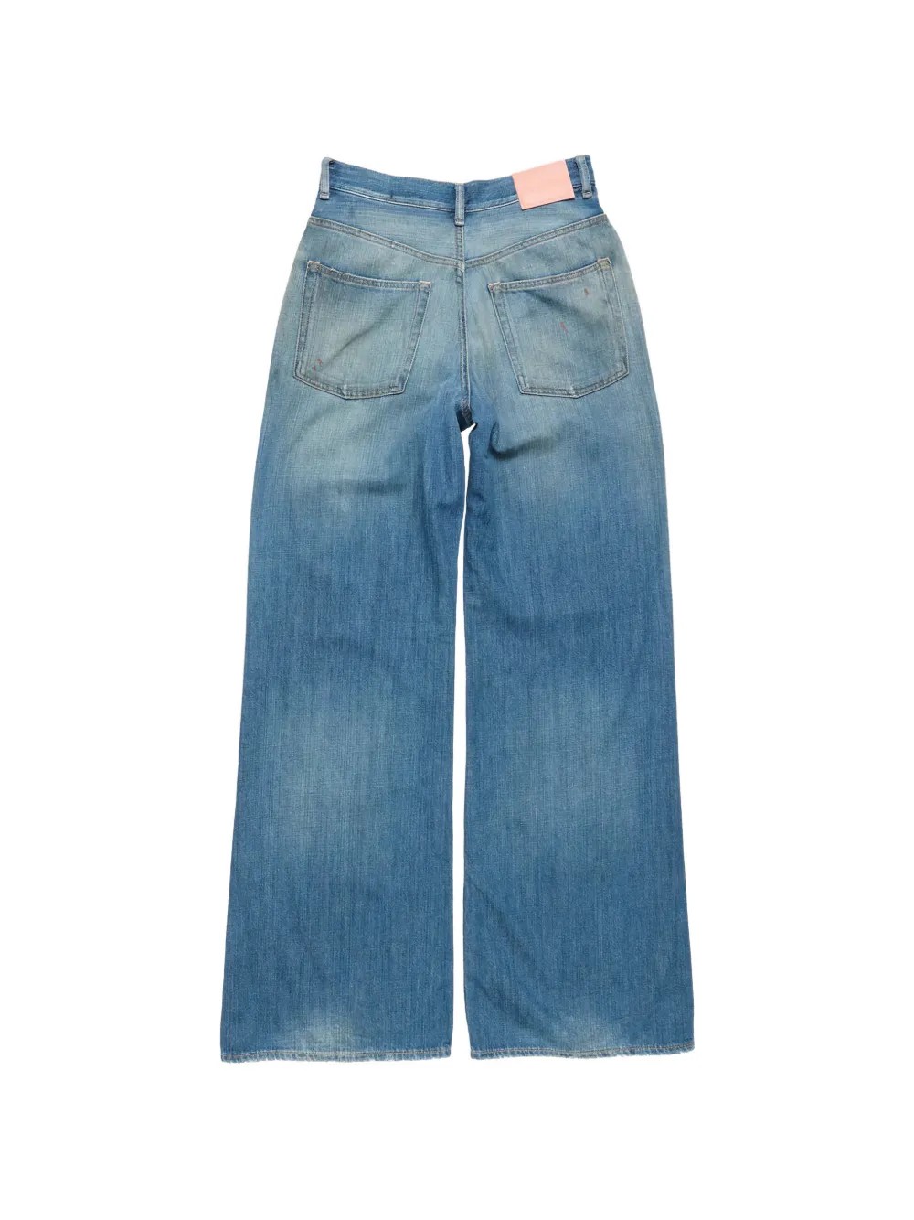  Acne Studios Logo-patch Jeans - Blue 