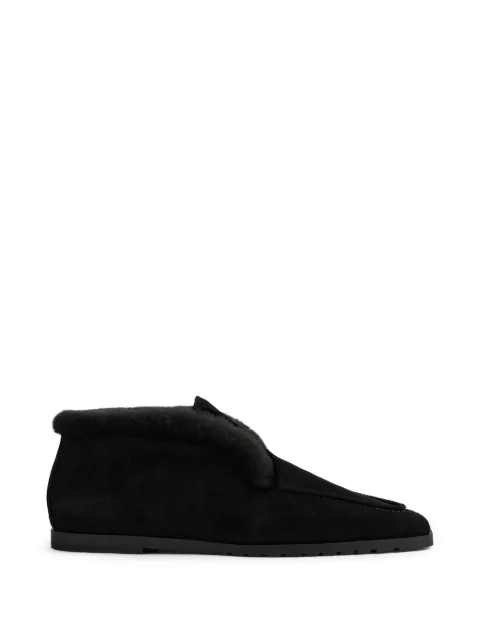 TOTEME slip-on black boots