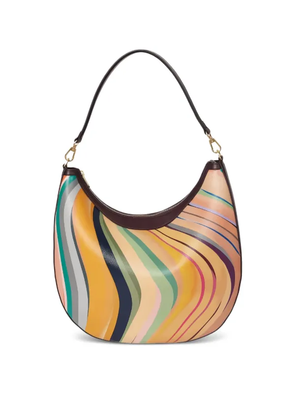 Paul Smith Dusky Swirl Shoulder Bag in Orange