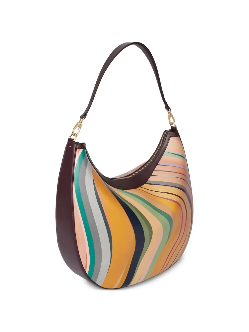 Paul Smith Dusky Swirl schoudertas Oranje