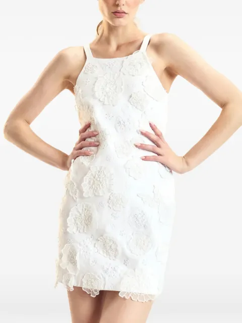 Cynthia Rowley floral-appliqué dress