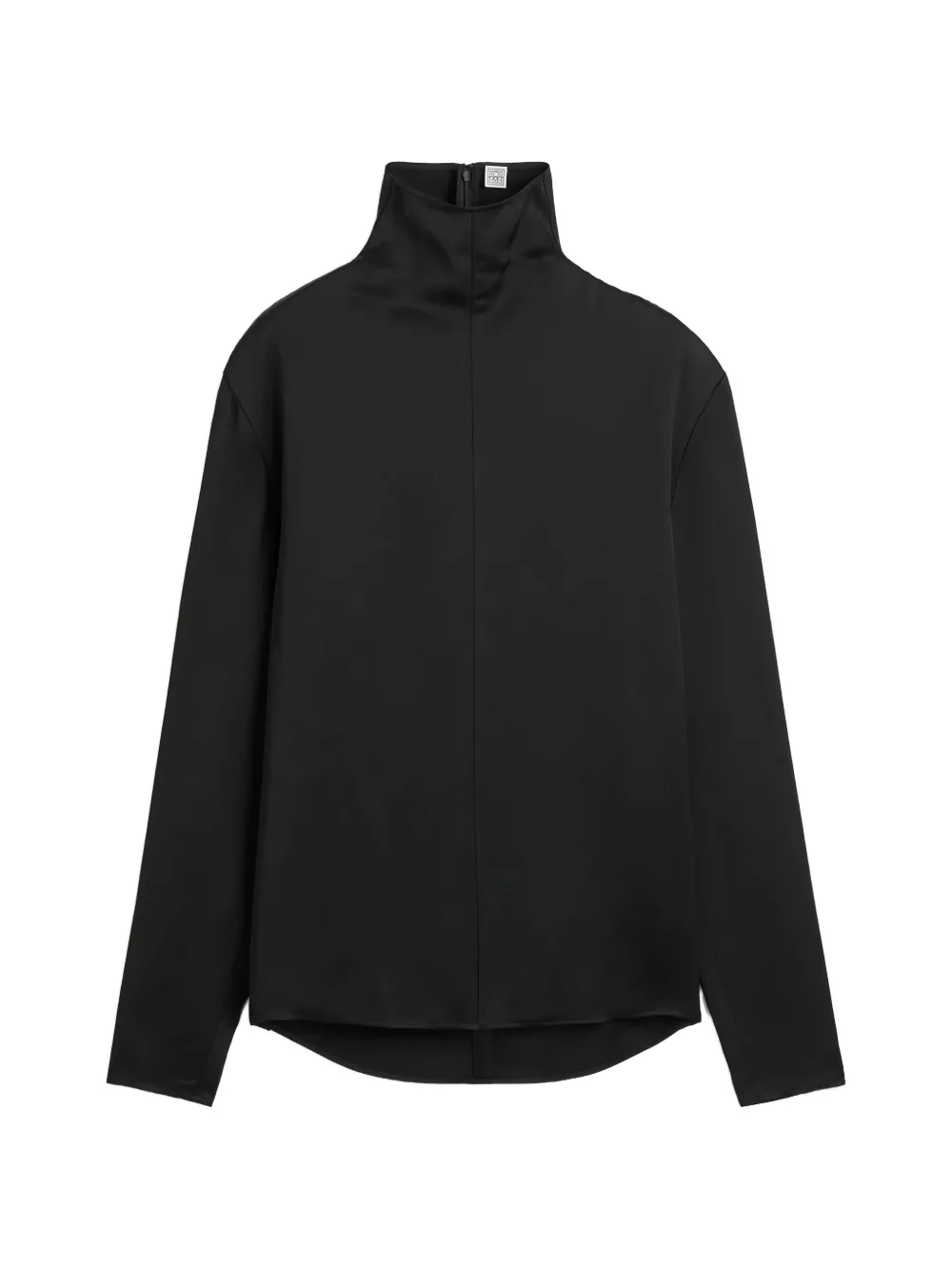 TOTEME Slouch-neck blouse - Black