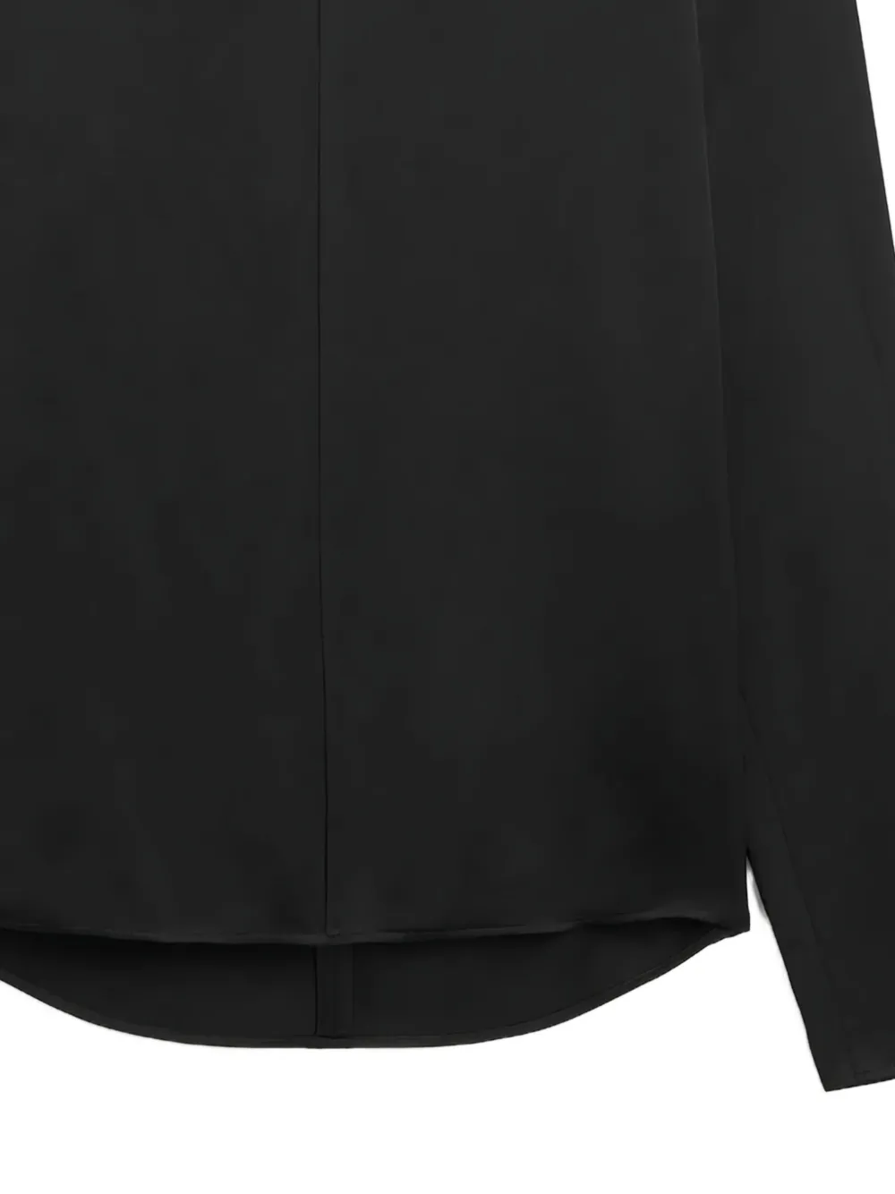 TOTEME Blouse met soepelvallende hals Zwart