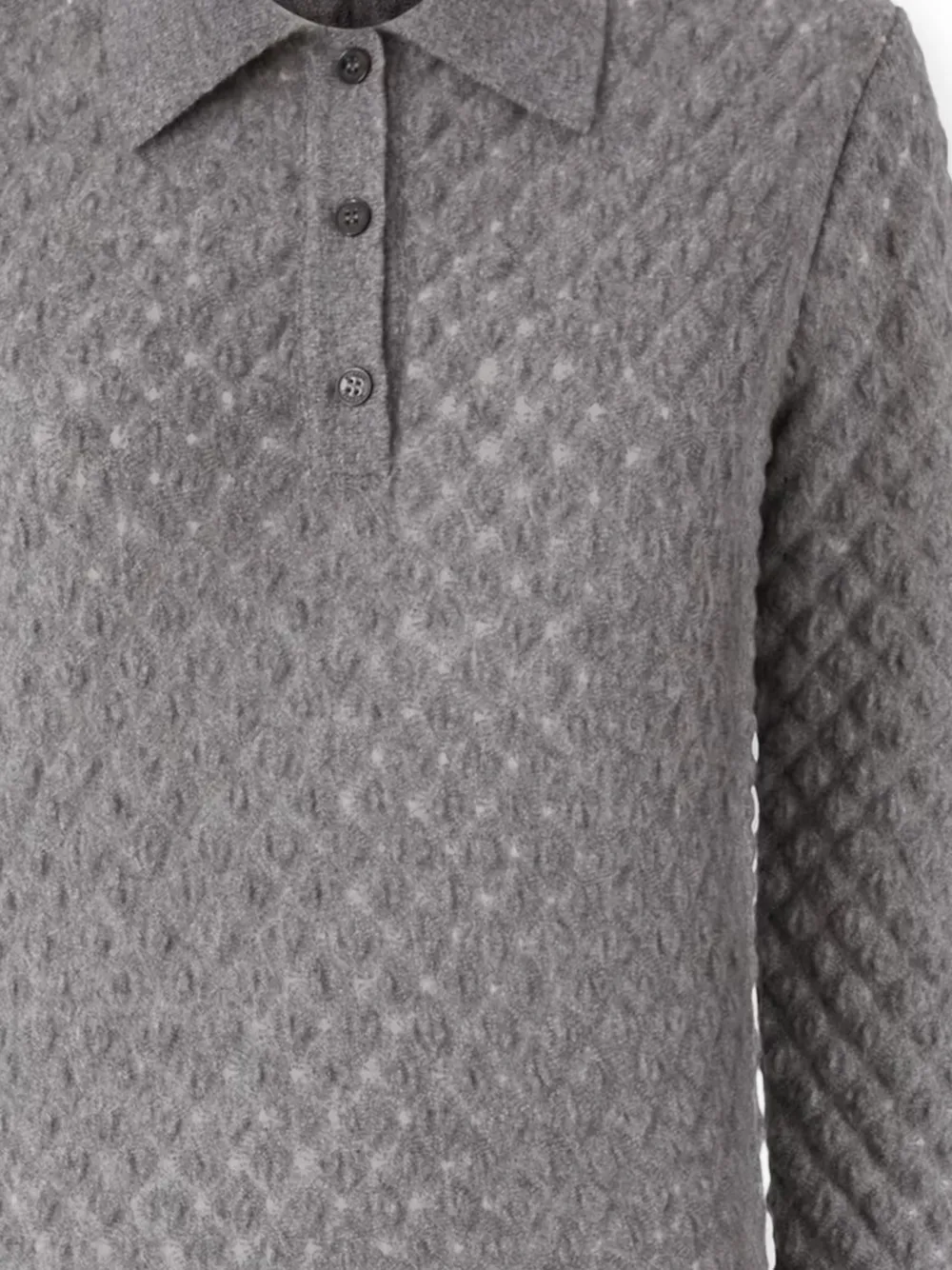 Missoni Kasjmier poloshirt Grijs