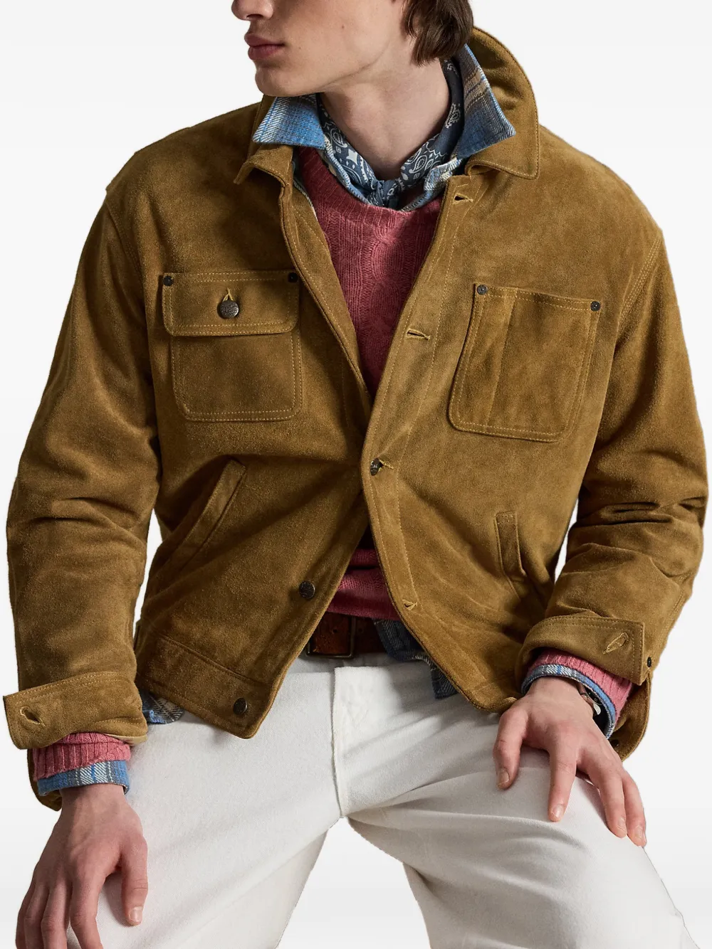 Polo Ralph Lauren Truckerjack Bruin