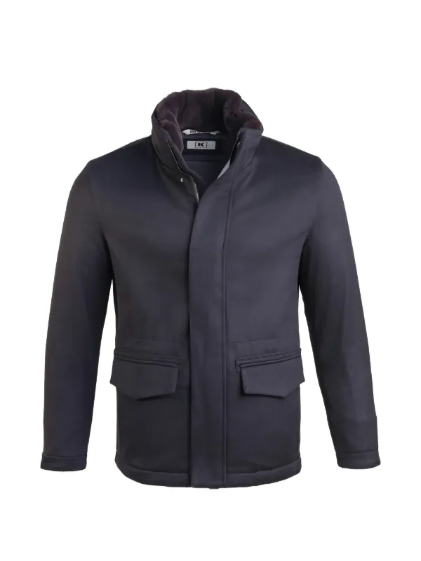 Kiton カシミア コート | ブラック | FARFETCH JP