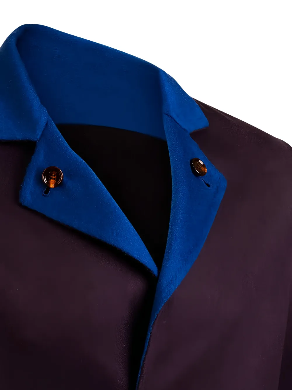  Kiton Abrigo Parana1 De Cachemira - Azul 