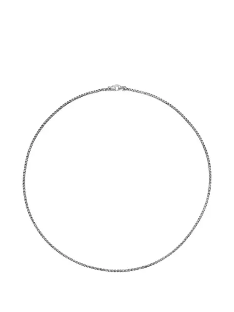 David Yurman double-box-chain necklace