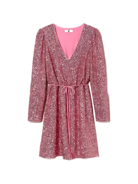 TWINSET V-neck mini dress
