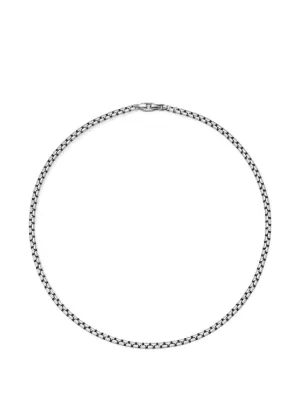 David Yurman Box Chain ネックレス 4mm | ブラック | FARFETCH JP