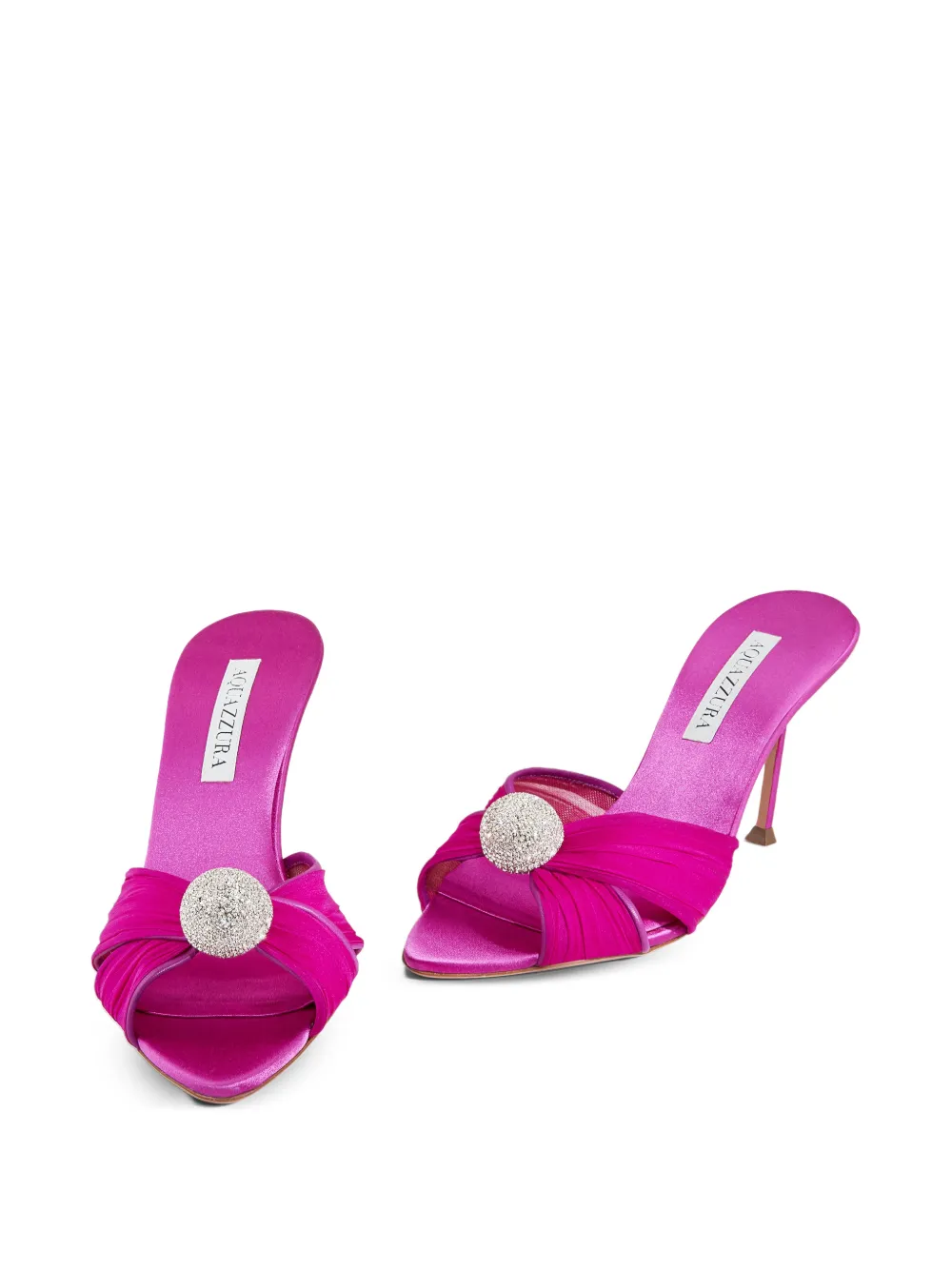 Aquazzura Mystery mules Roze