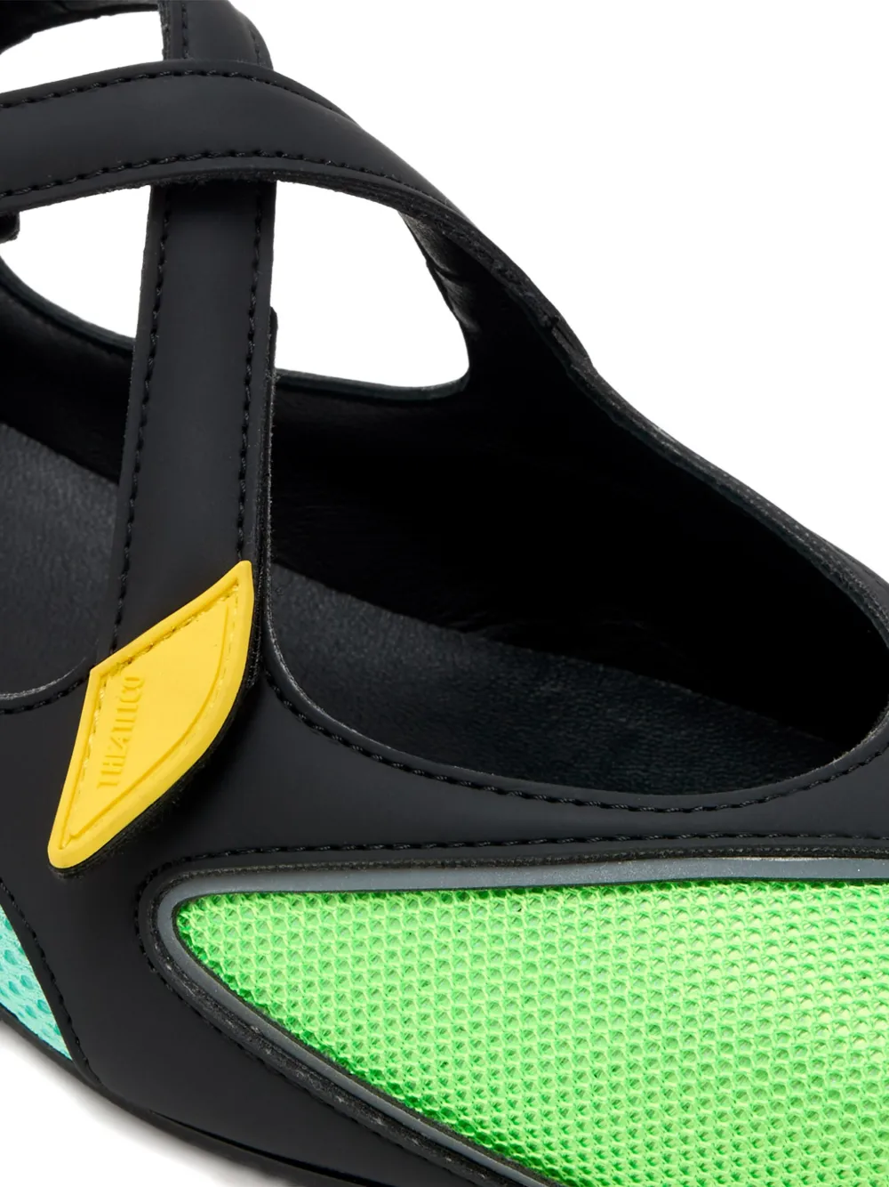 The Attico Floor 01 sneakerinas Zwart