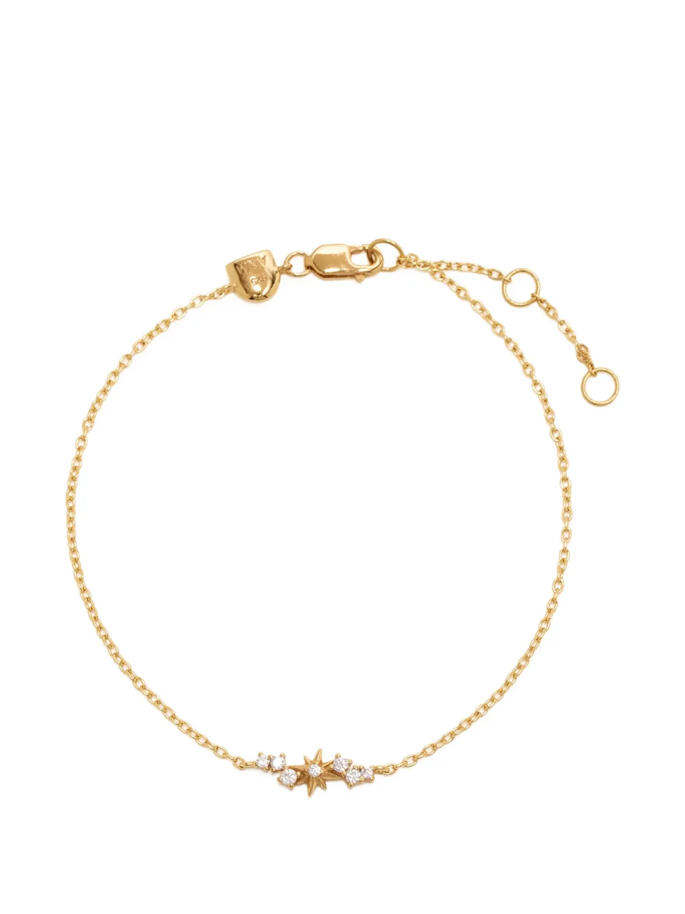 Astrid & Miyu star-charm bracelet - Oro