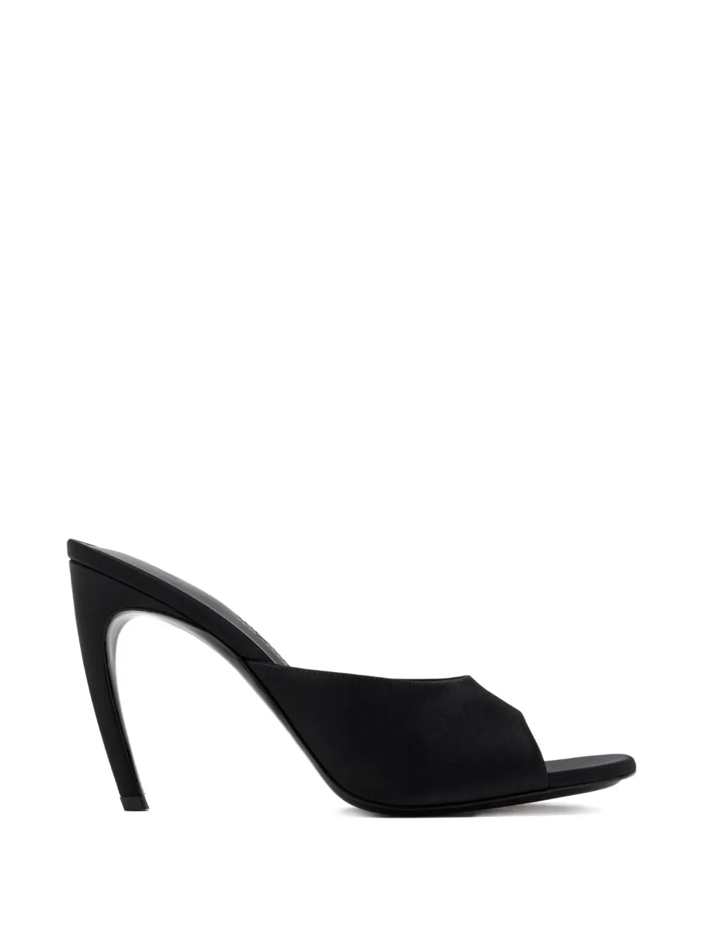 The Attico Betta stiletto mules Zwart