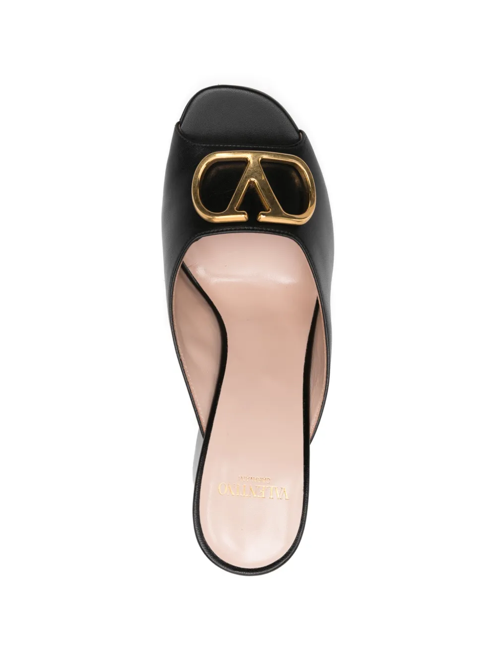 Valentino Garavani VLogo Signature sandals Zwart