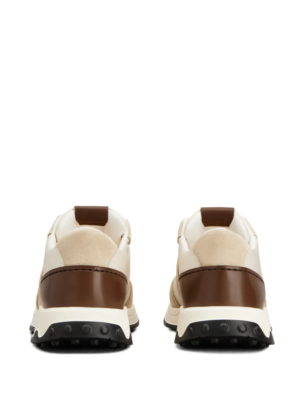 Tod's Sneakers met logo Beige