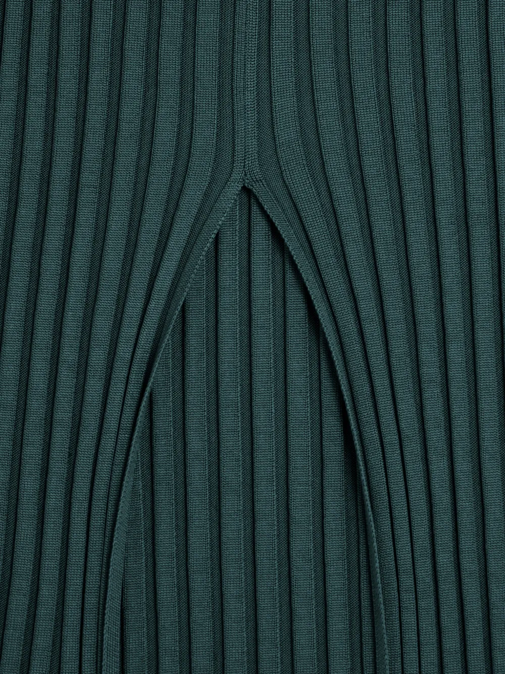 Tod's Ribgebreide rok Groen