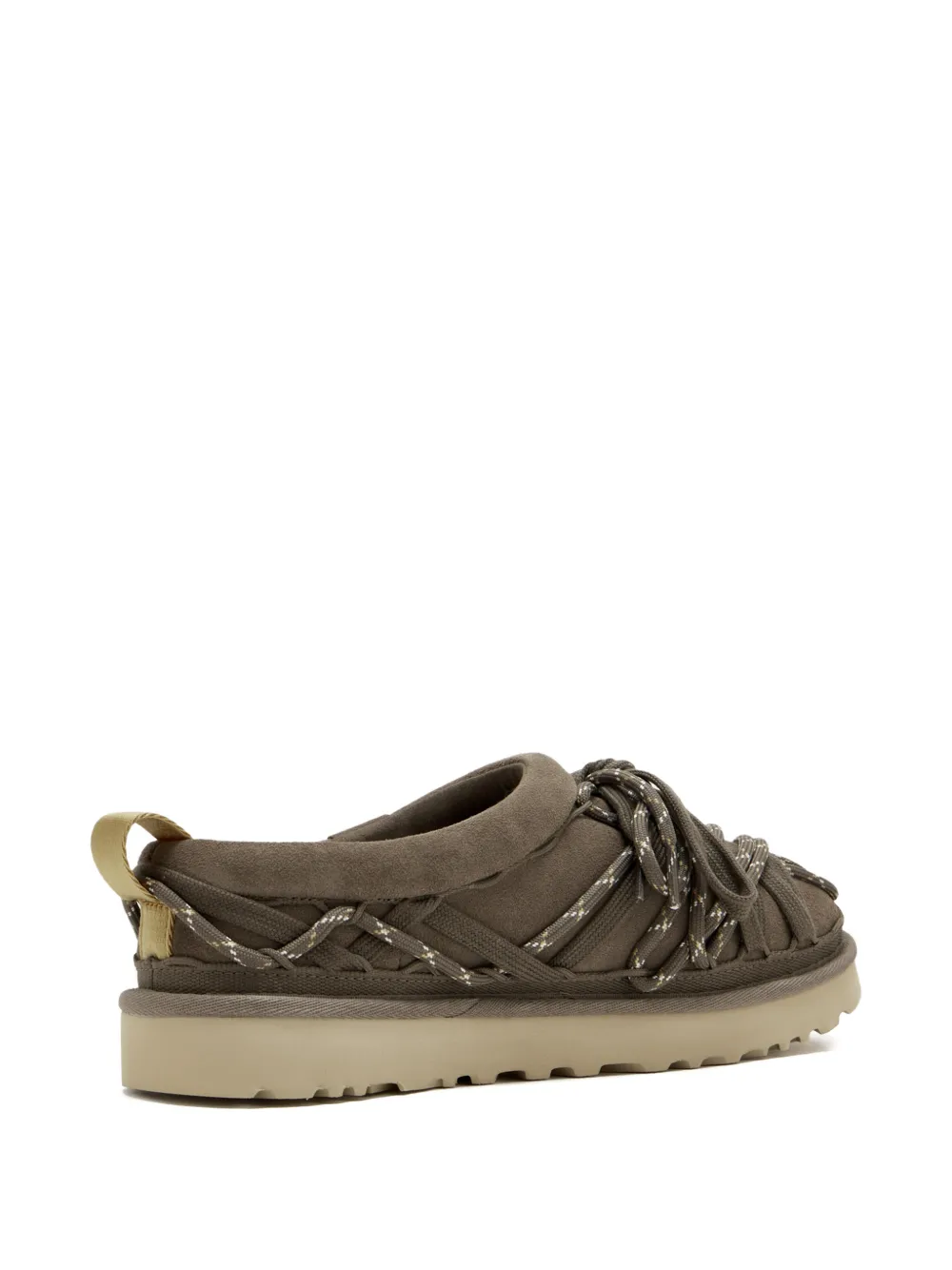 UGG woven lace-up sandals Groen