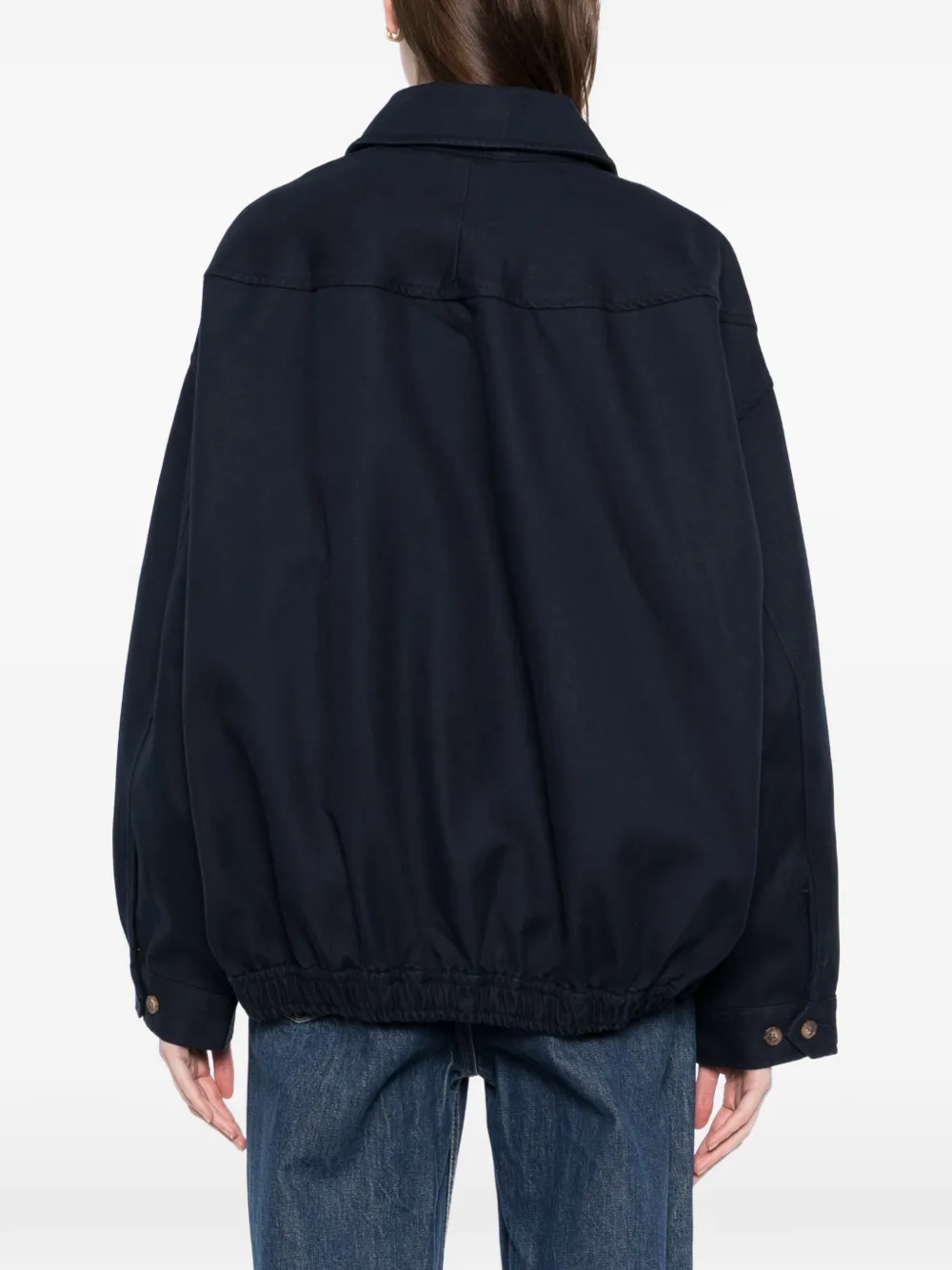 Polo Ralph Lauren logo-embroidered two-way Zip Jacket | Blue