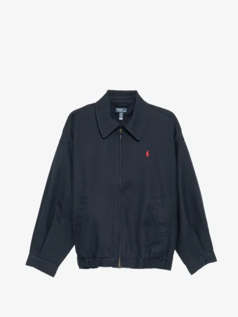 Polo Ralph Lauren veste zippée à logo brodé