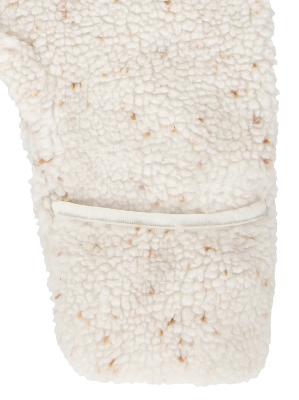  Nike Kids Logo-embroidered Hooded Romper - Neutrals 