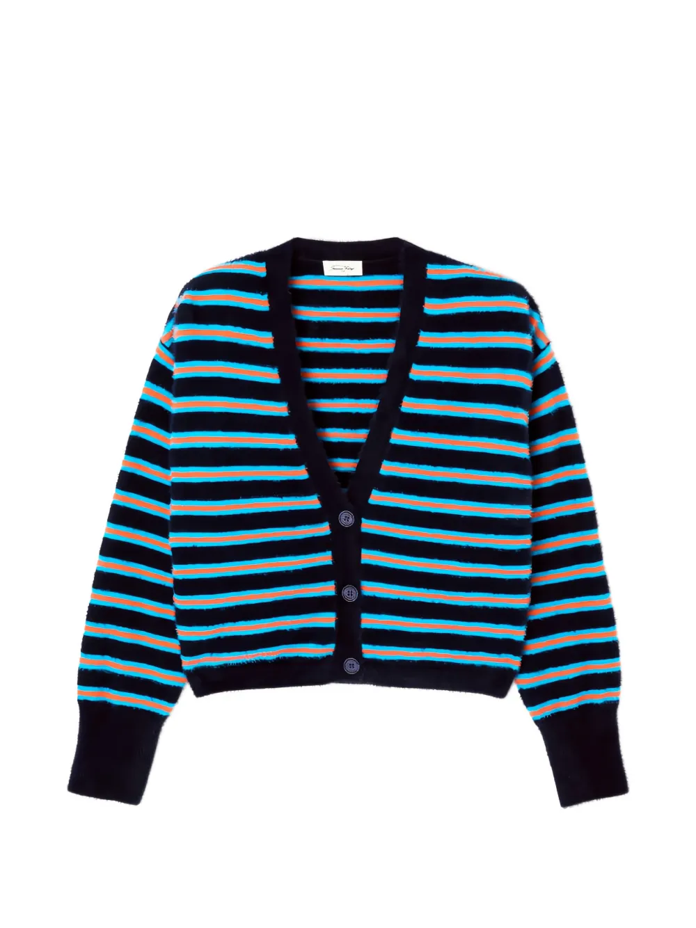 American Vintage Pluzy Cardigan - Blau