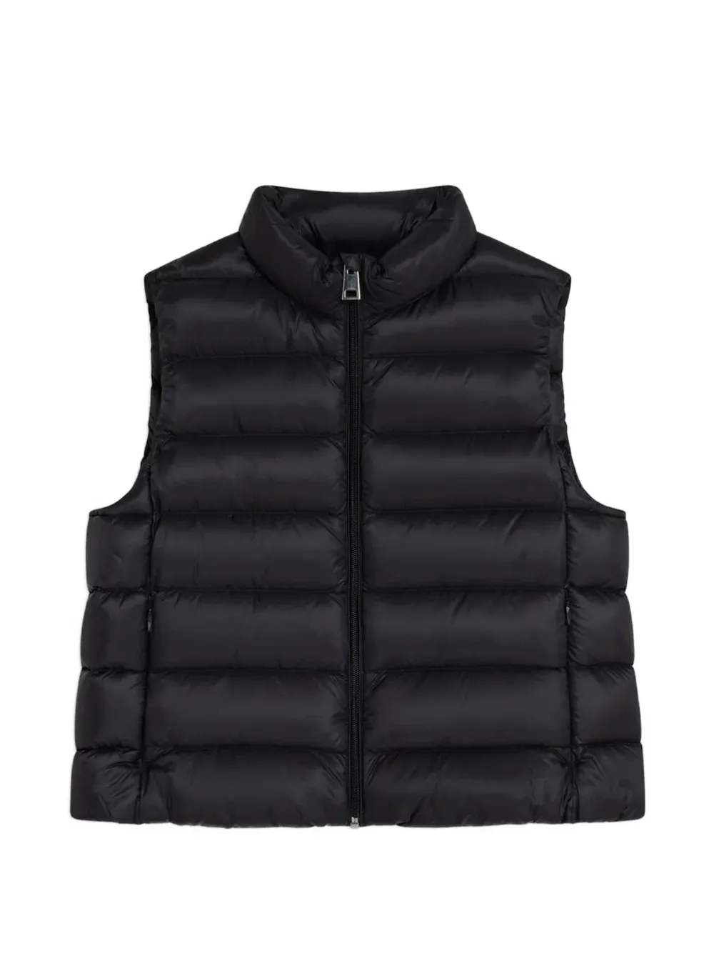 Liviana Conti quilted padded gilet - Black