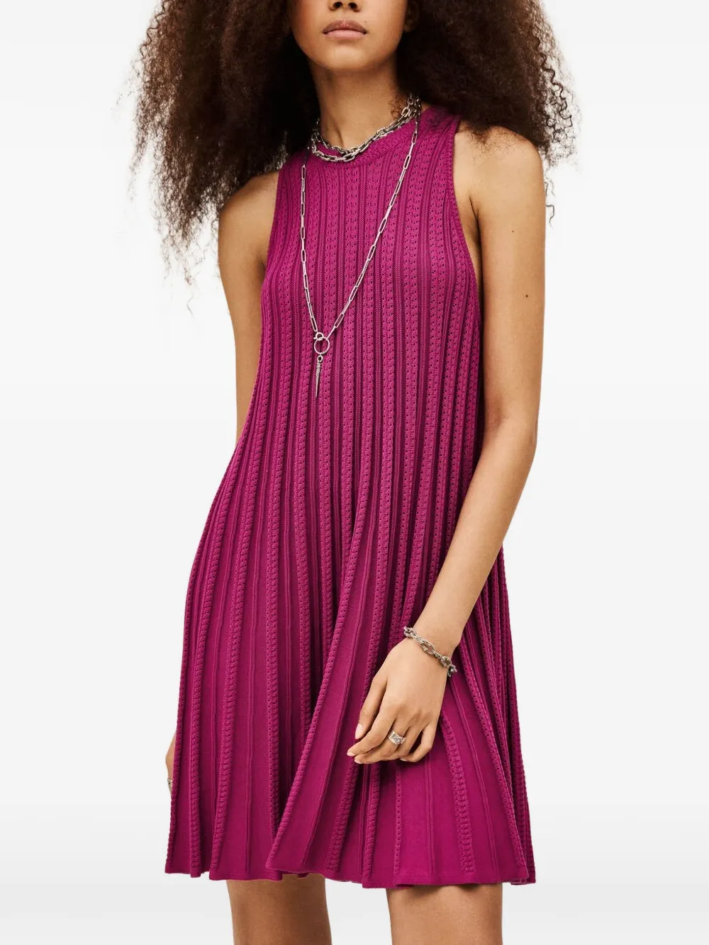 Ba&Sh Sinnta mini-jurk Roze