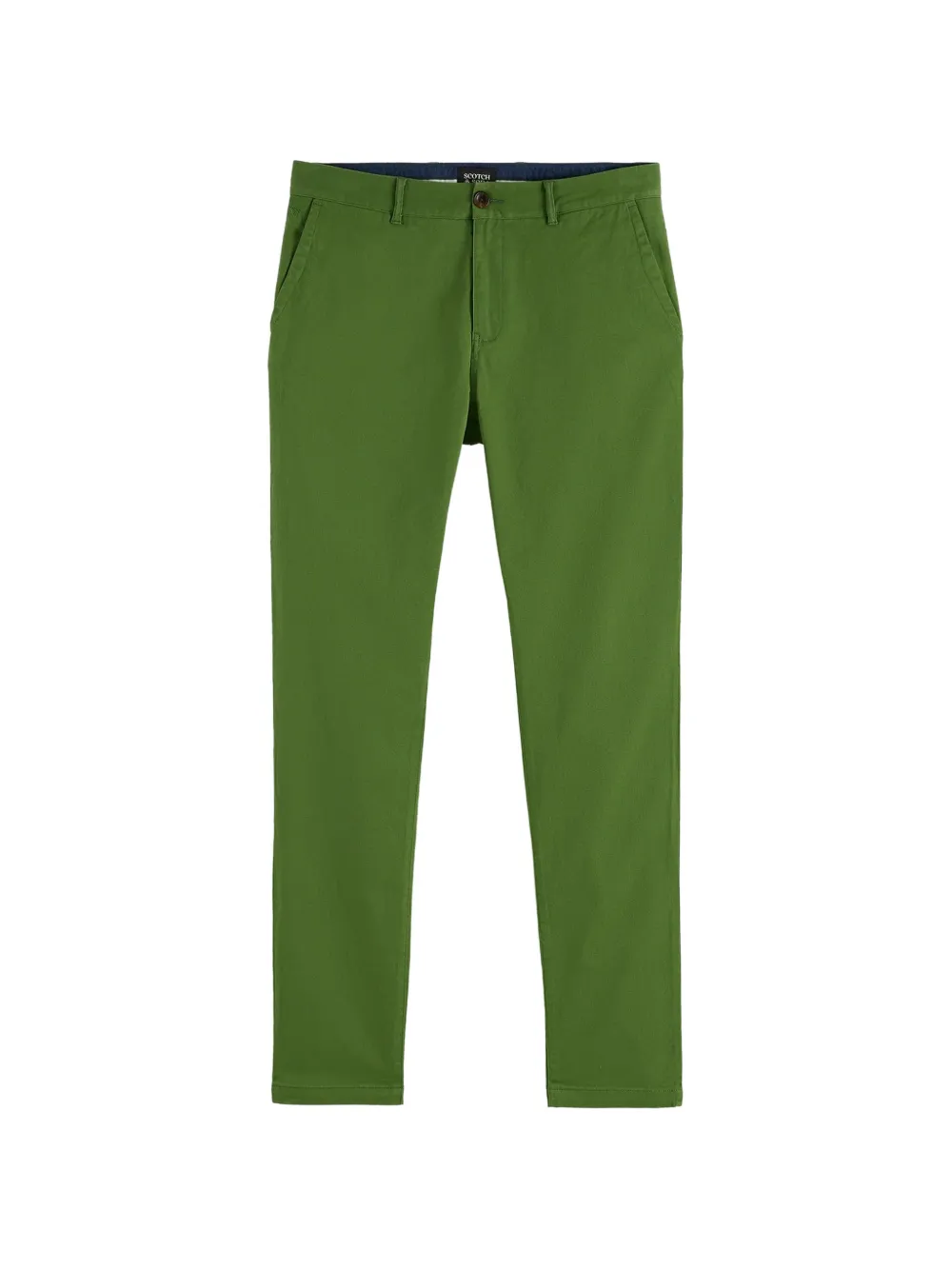 Scotch & Soda straight-leg chino trousers - Verde