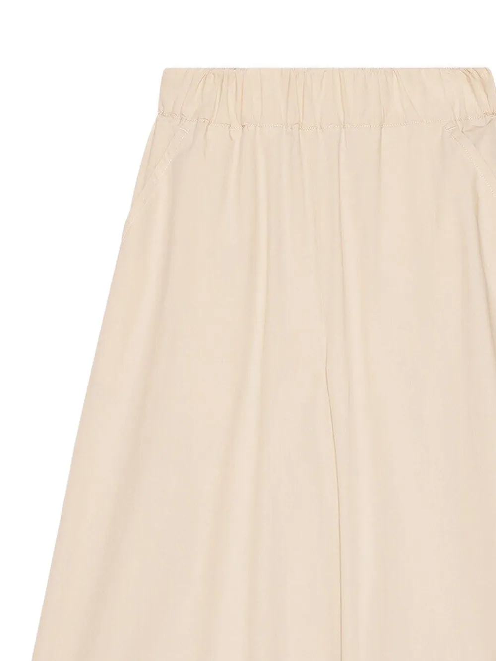  Ottod'ame Elasticated-waist Cullote Trousers - Neutrals 
