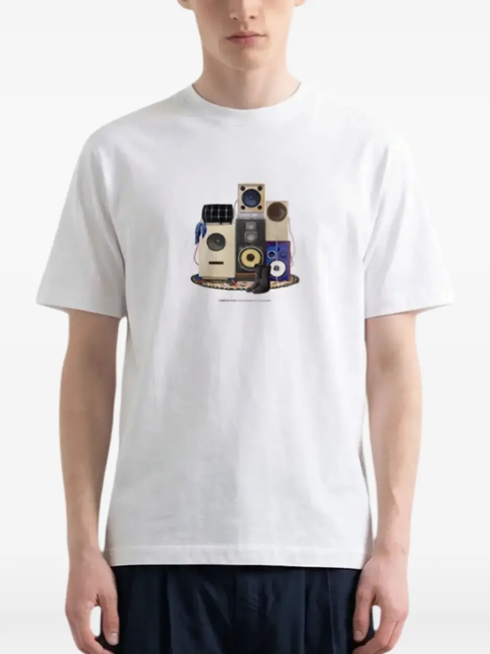 Edmmond Studios T-shirt met print Wit