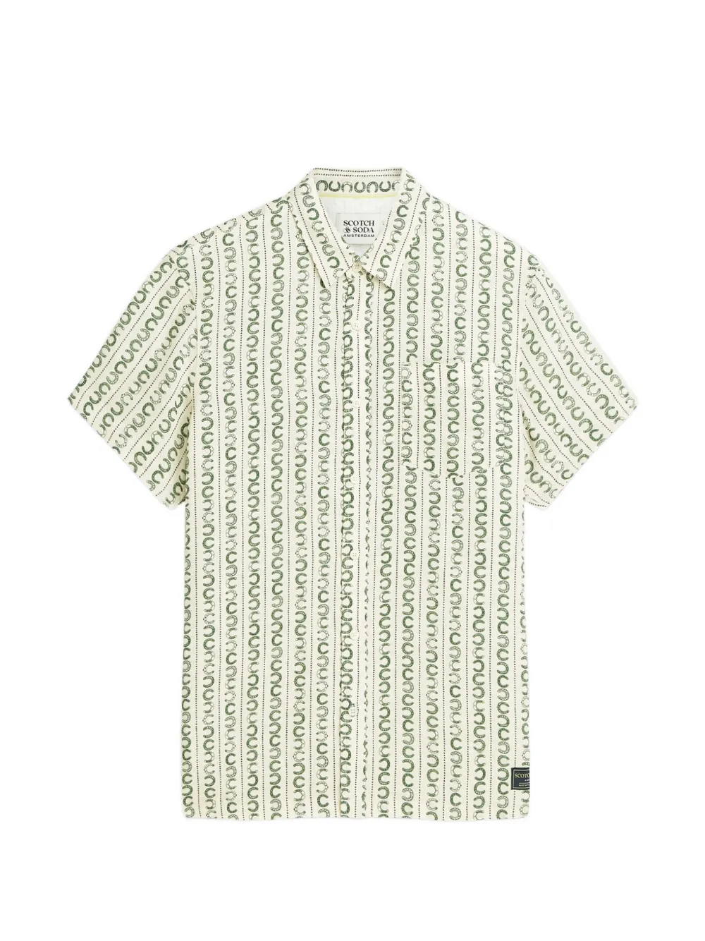 Scotch & Soda patterned shirt - Nude