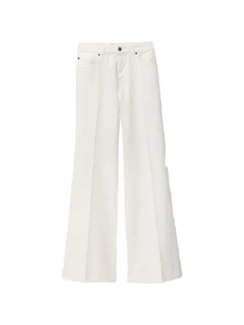 Ba&Sh Badou pressed-crease wide-leg jeans