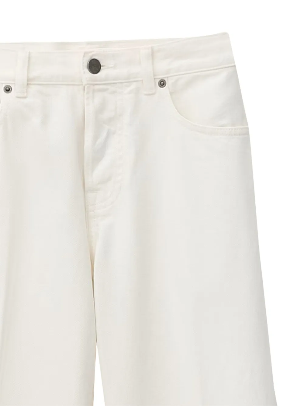 Ba&Sh Badou broek met wijde pijpen Wit