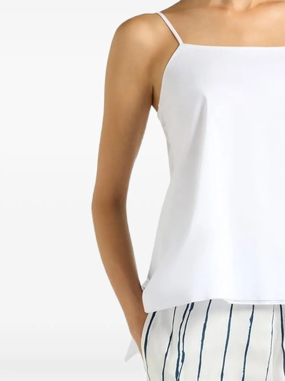 Liviana Conti Lise Spaghetti-strap Top - Neutrals 