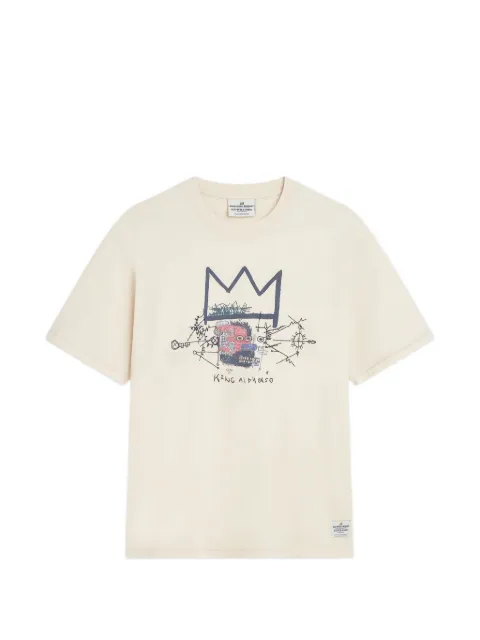 Scotch & Soda x Basquiat graphic-print T-shirt