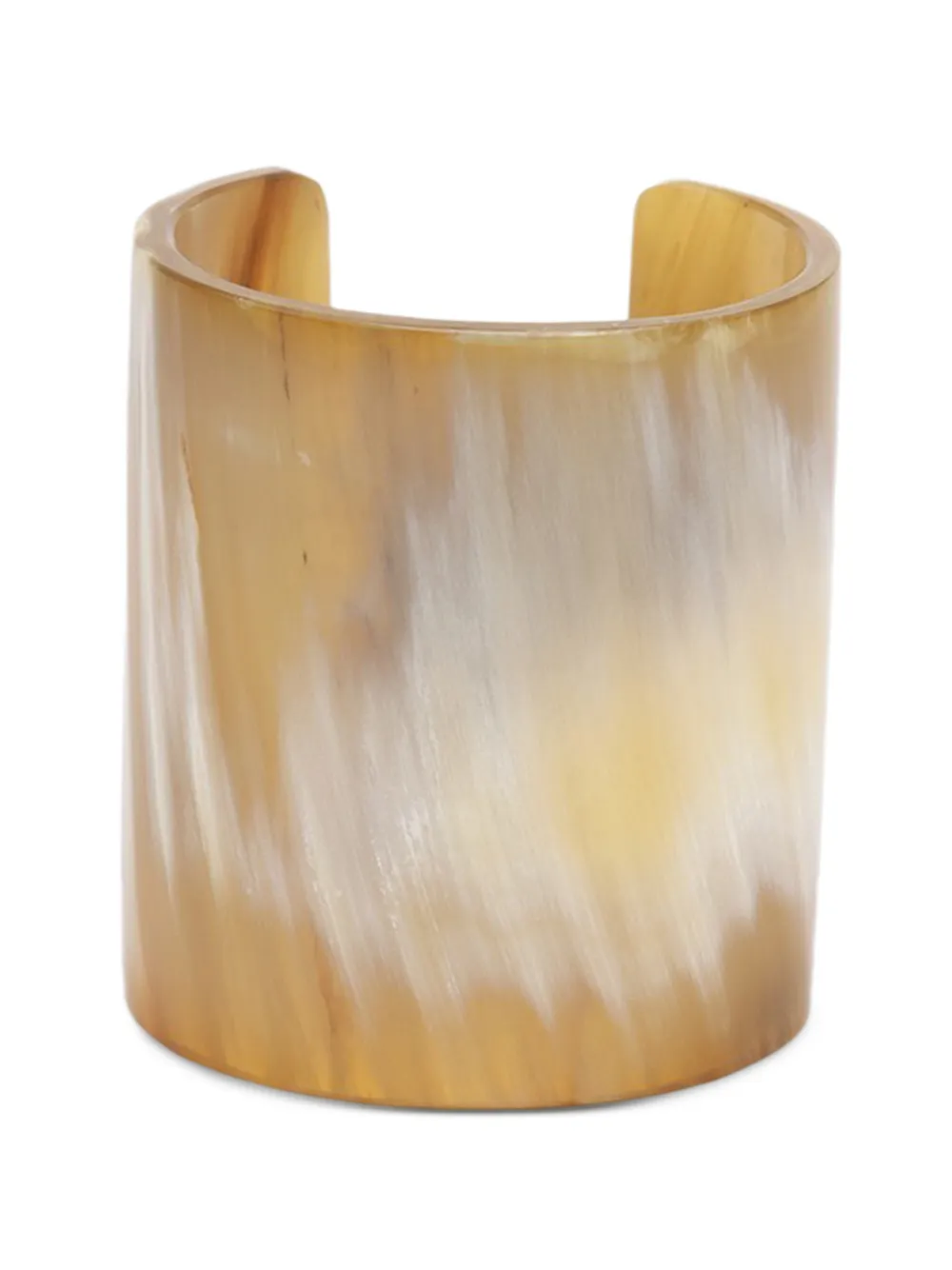 Liviana Conti Sandara marbled-effect cuff bracelet - Toni neutri