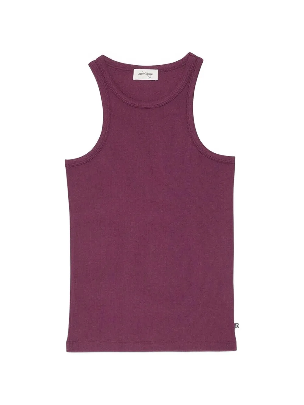 Ottod'Ame ribbed-knit tank top - Viola