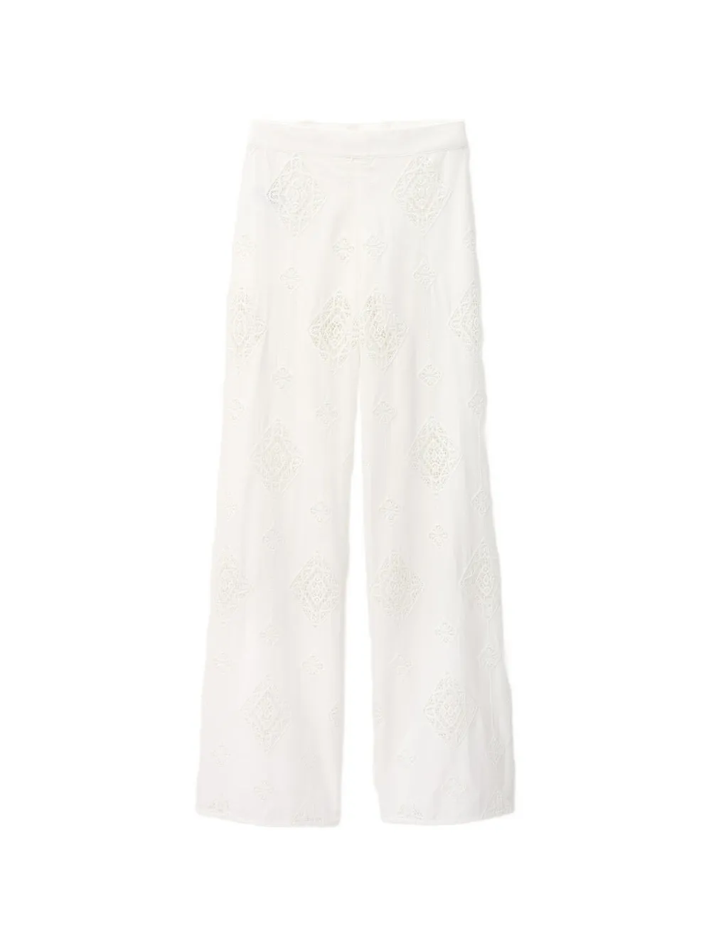 Ba&Sh Mike high-waisted trousers - Bianco