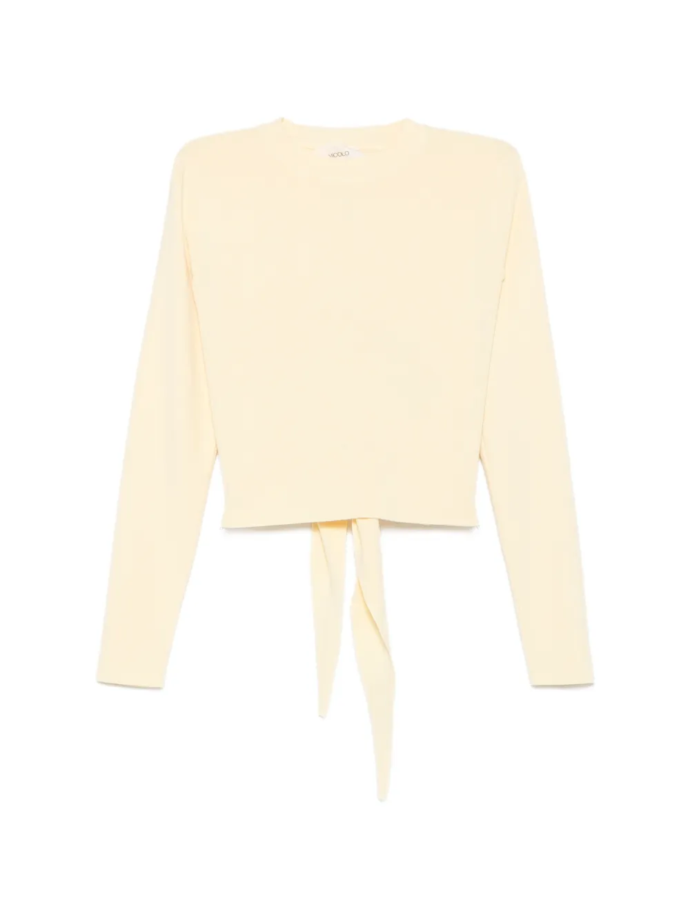 VICOLO Maglione con cut-out - Giallo