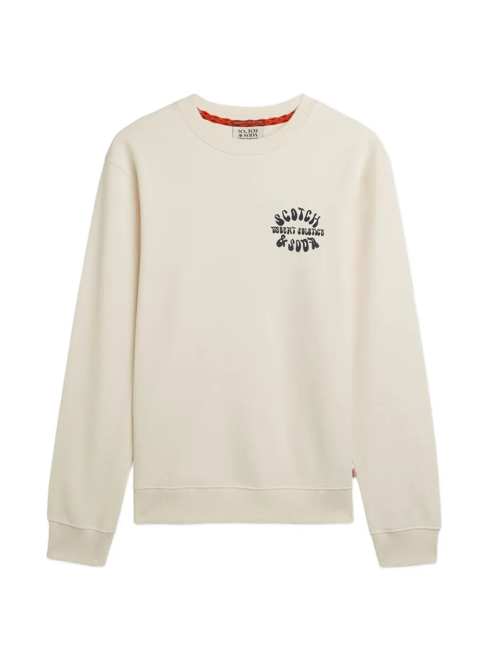 Scotch & Soda logo-print sweater - Toni neutri