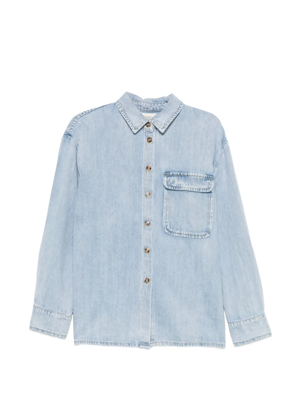 VICOLO Camicia denim Melina - Blu