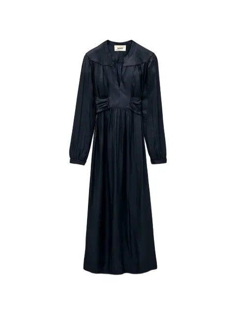 Ba&Sh gathered V-neck maxi dress