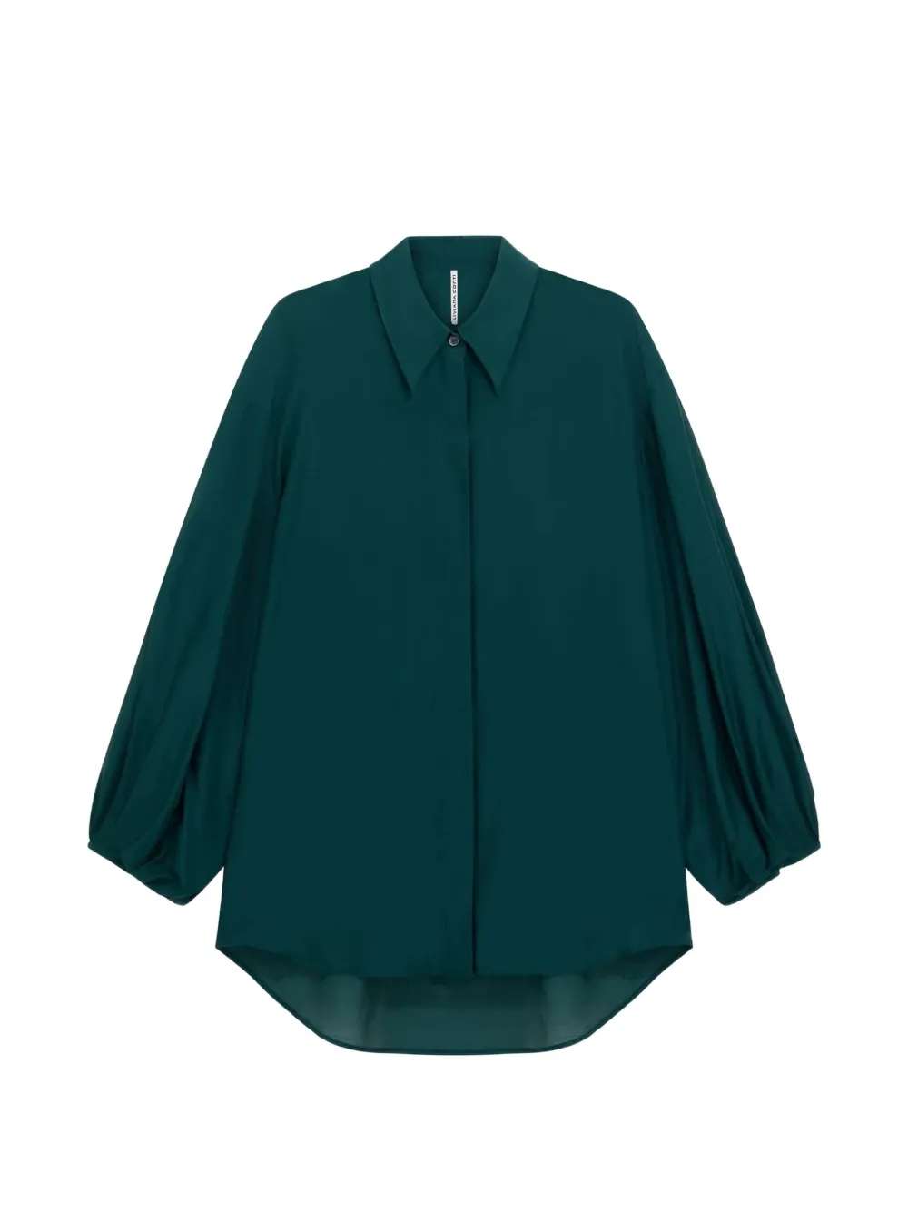 Liviana Conti Desdemone balloon-sleeve shirt - Verde