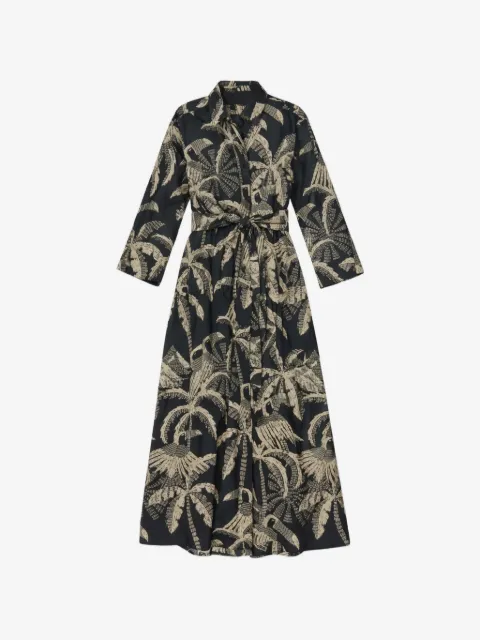 PSOPHIA tie-waist floral shirt