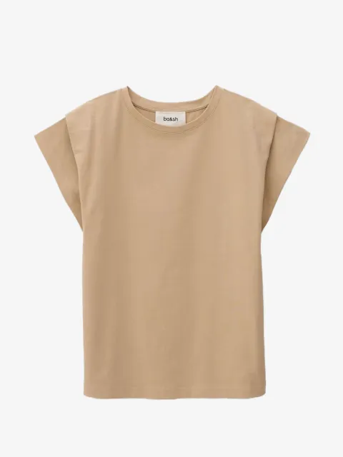 Ba&Sh Pio padded-shoulder T-shirt