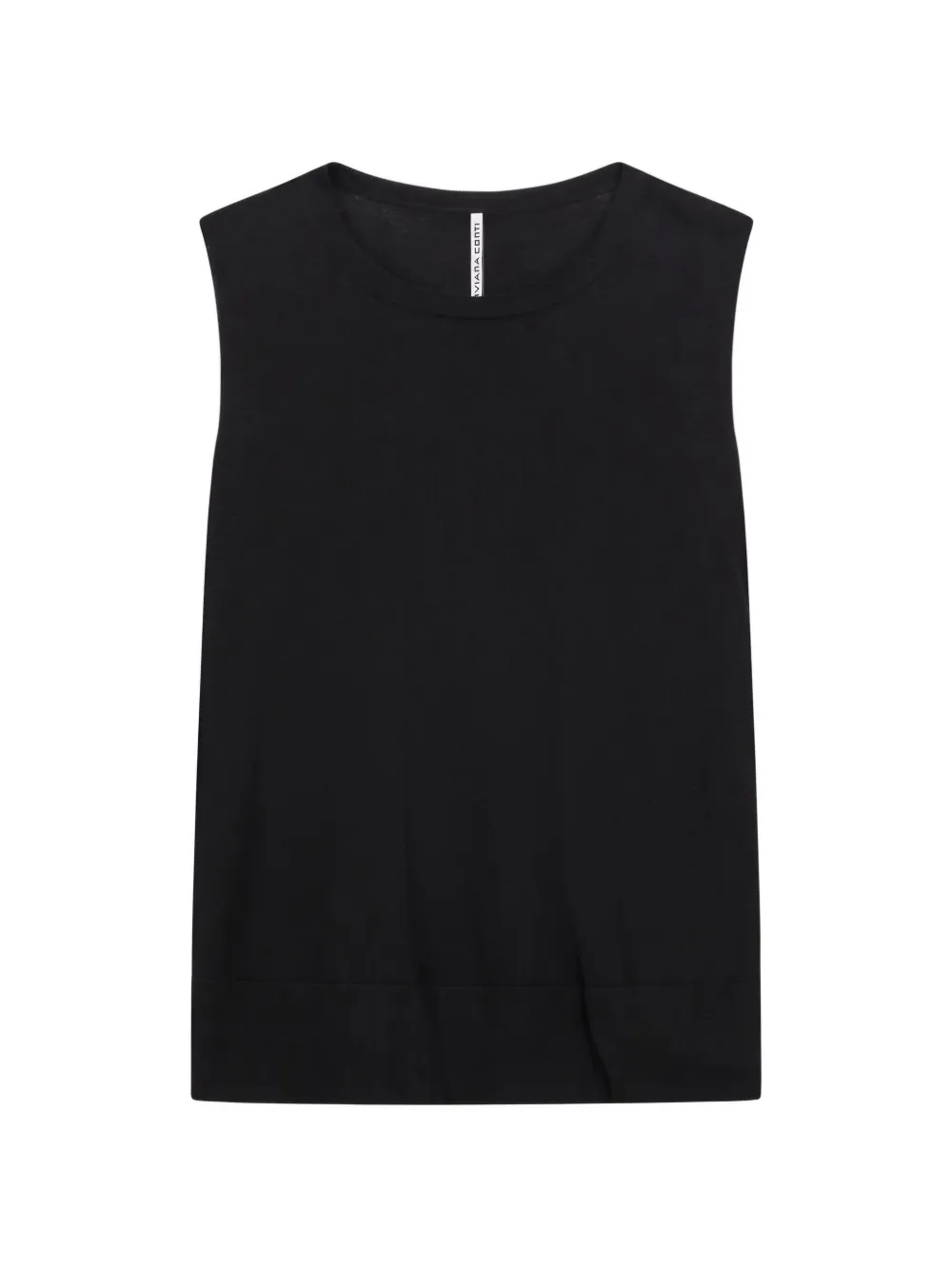 Liviana Conti Justine sleeveless top - Nero