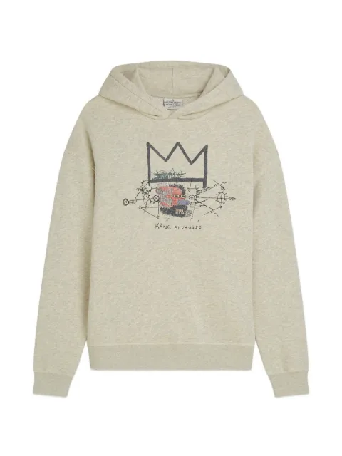 Scotch & Soda x Basquiat graphic-print hoodie