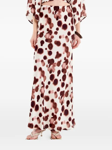 VICOLO polka-dot-print skirt