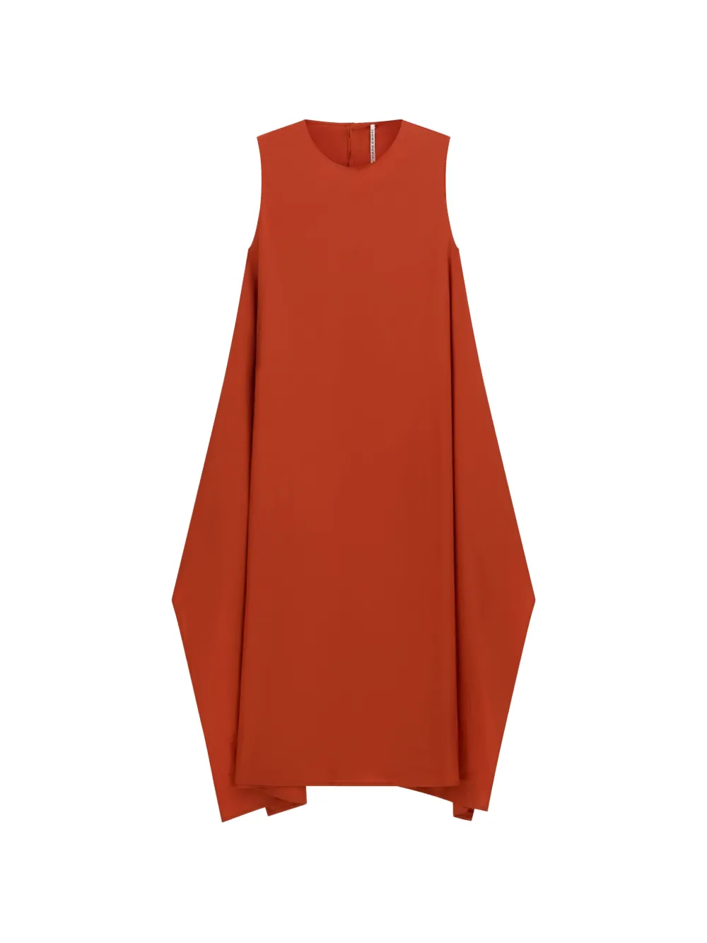 Liviana Conti Abito Brooke midi smanicato - Arancione